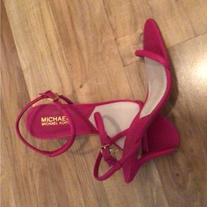 Beautiful pink Michael Kors sandals.